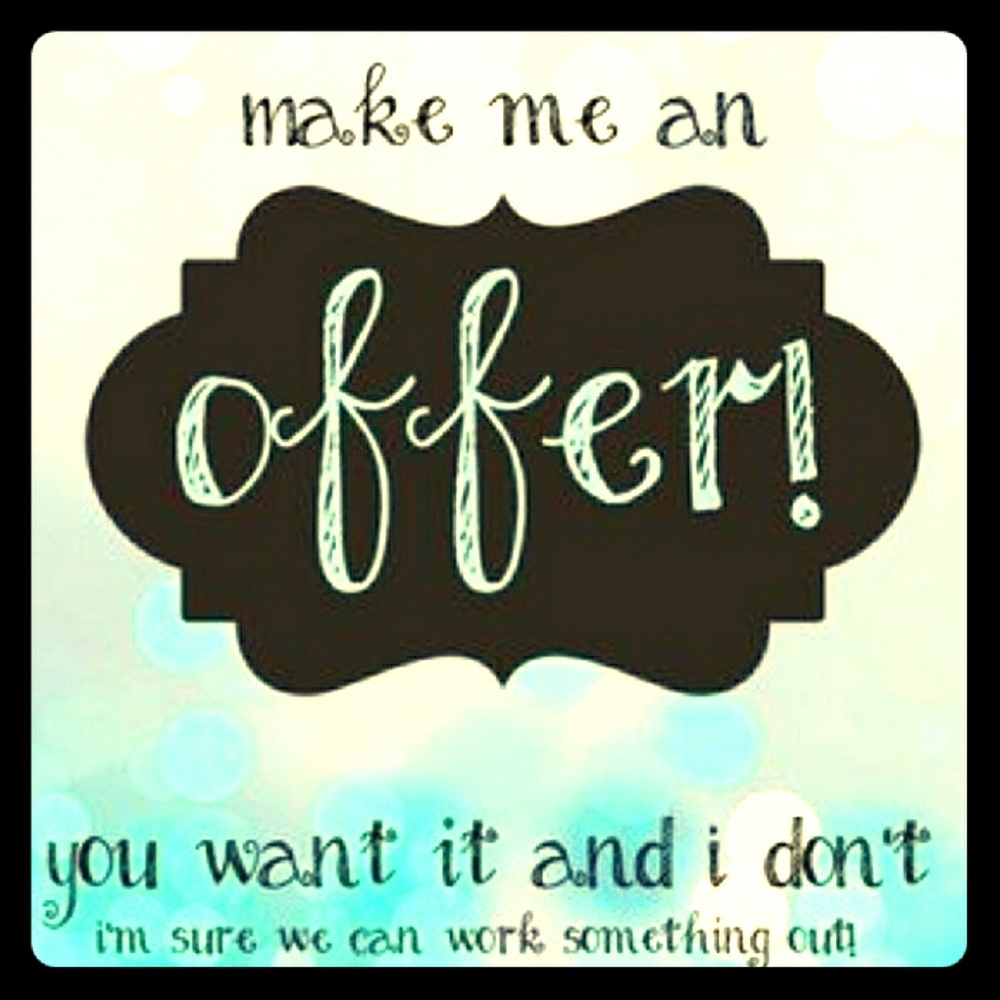💲MAKE AN OFFER💲